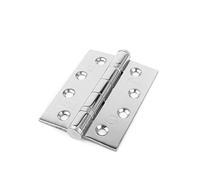 Eclipse 4 Inch (102mm) Ball Bearing Hinge - Polished Chrome (Sold in Pairs)