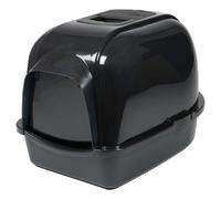 Eclipse 60 Cat Litter Box Black By Europet Bernina With Carbon Filter And Handle