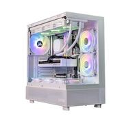 Eclipse Apex White Gaming PC AMD Ryzen 7 9800X3D Nvidia GeForce RTX 5070 Ti 32GB DDR5 RAM 2TB NVMe SSD Liquid Cooling RGB Lighting Windows 11 Pro High FPS 1440p 4K Desktop Computer