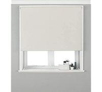 Riva Home Twilight Blackout Roller Blind Polyester Ivory (122X162Cm), Cream