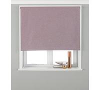 Riva Home Twilight Blackout Roller Blind Polyester Mauve (153X162Cm), Pink