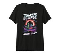 Eclipse Century Aug 2 2027 Alien UFO Premium T-Shirt