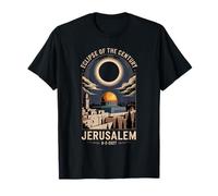Eclipse Century Jerusalem Aug 2 2027 Solar T-Shirt