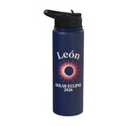 Eclipse Chaser Len Solar Eclipse 2026 Astronomy Photographer Stainless Steel Insulated Water Bottle