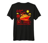 Eclipse Cruise 2026 Spain Totalidad En El Mar Back ONLY Premium T-Shirt