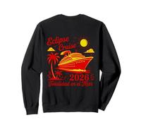 Eclipse Cruise 2026 Spain Totalidad En El Mar BACK ONLY Sweatshirt