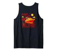 Eclipse Cruise 2026 Spain Totalidad En El Mar Back ONLY Tank Top