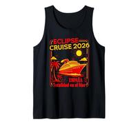 Eclipse Cruise 2026 Spain Totalidad En El Mar Tank Top
