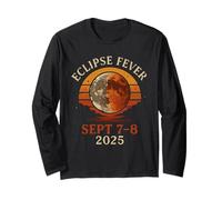 Eclipse Fever Vintage Sunset Lunar Eclipse T-Shirt Long Sleeve T-Shirt