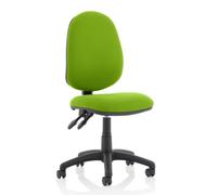 eclipse ii fabric office chair in myrrh green no arms