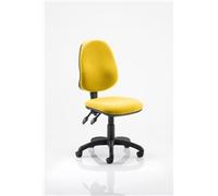 Eclipse Plus II Lever Task Operator Chair Bespoke Colour Senna Yellow