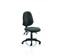 Eclipse III Lever Task Operator Chair Black Without Arms Re