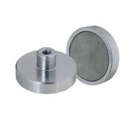 Eclipse Magnetics Neodymium Shallow Pot Magnet with Threaded Hole 20mm x 6mm E775NEO