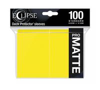 Eclipse Matte Standard Sleeves (100) - Lemon Yellow