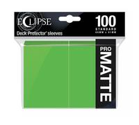 Eclipse Matte Standard Sleeves (100) - Lime Green