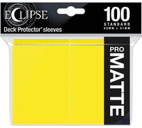 ECLIPSE MATTE STANDARD SLEEVES (100 PACK) - LEMON YELLOW