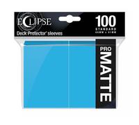 Eclipse Matte Standard Sleeves (100) - Sky Blue