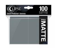 Ultra Pro E-15623 Eclipse Standard Matte Sleeves 100 Pack-Smoke Grey