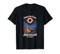 Eclipse of The Century Jerusalem Aug 2 2027 Solar T-Shirt
