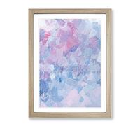 Eclipse Of The Light In Abstract Modern Framed Print | A4 Oak Framed Wall Art | Ready to Hang | Abstract Fantasy Picture | Living Room Bedroom Lounge Office