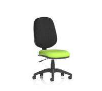 Eclipse Plus I Lever Task Operator Chair Bespoke Colour Seat Myrrh Green
