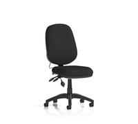 Eclipse Plus II Lever Task Operator Chair Black With Pump Lumbar