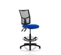 Eclipse Plus II Lever Task Operator Chair Mesh Back Blue Hi Rise