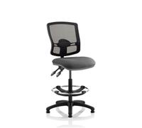 Eclipse Plus II Lever Task Operator Chair Mesh Back Charcoal Hi Rise