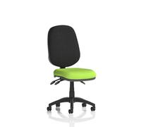 Eclipse Plus III Lever Task Operator Chair Bespoke Colour Seat Myrrh Green