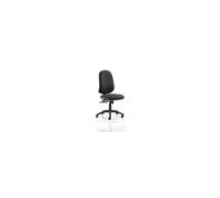 Dynamic Independent Seat & Back Task Operator Chair With Black Fabric Without Arms Eclipse Plus XL Without Headrest High Back