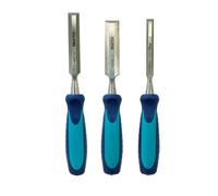 Eclipse Professional Tools Bevel Edge Wood Chisels Set (3 Piece) - Bewc3Bce