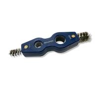 Eclipse Professional Tools E4IN1PCDT 4-in-1 Pipe Cleaning & Deburring Tool - Internal & External Cleaning of 15mm & 22mm Copper Pipes, High-Carbon Steel Brush, Removes Rust & Corrosion