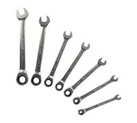 Eclipse Professional Tools ERWFIX7PS 7 Piece Fixed Head Combination Ratchet Wrench Set