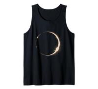 Eclipse Solar Sun Ring Lunar Cosmic Space Phenomenon Tank Top