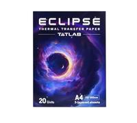 Eclipse Tattoo Stencil Paper - 20 Sheets - Thick, Durable Purple Carbon for Smooth Stencil Transfers