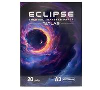 Eclipse Tattoo Stencil Paper - Thick, Durable Purple Carbon for Smooth Stencil Transfers - A3 Size Paper 11.7 in x 16.5 in 20 Sheets