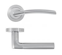 Eclipse Tifosi Lever on Rose Handle Handle Finish: Polished Chrome Tifosi Lever on Rose Handle