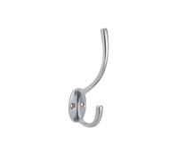 Eclipse Victorian Pattern Hat & Coat Hook 127mm Handle Finish: Sat Victorian Pattern Hat & Coat Hook 127mm