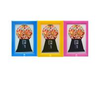 Eclipto Candy Dispenser Picture Frame, Hanging Gumball Machine in Frame, Handy Fast Distribution for Candies, Nuts, Pet Treats, Ideal Birthday & Holiday Gifts (3 pcs)