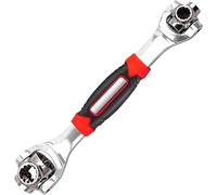 Eclipto Spanners & Wrenches, Universal Wrench 52 in 1 Socket Wrench Tool with Multifunction 360 Degree Rotating Head, Spanner Tool for Home and Car Repair