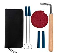 Ecloud Shop Piano Tuning Kit Piano Tunning Wrench Hammer Tools Accessories Set Rubber Mute Felt Temperament Strip for Beginners and Professionals