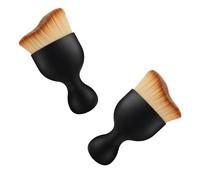 Eclovane 2 Pack Premium Car Interior Cleaning Brushes with OPP Storage Bag, Ultra-Soft Fiber Bristles for Dust Removal on Dashboards, Vents, and Tight Spaces