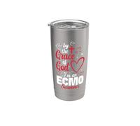 ECMO Awareness Patient Support The Grace ECMO Awareness Stainless Steel Insulated Tumbler