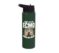 ECMO Team Awareness Week Squad Don't Let ECMO Awareness Stainless Steel Insulated Water Bottle