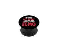 ECMO Warrior Team Recovery Resilient ECMO Awareness PopSockets Adhesive PopGrip