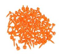 ECMQS 100Pcs Step Down Castles Tees Golf Training Ball Tees Stand Double Deck Short Golf for Women Golfers Double Deck