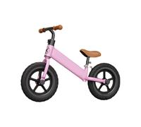 ECMQS 12Inch Iron Frame Balance Bikes Not Pedal Bike for Boys | Adjustable Heights Design with Strong Iron Frame, Foam Tires, Comfortable Seat for Kid 2-3 Years Old