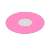ECMQS 12Inch Record Player Mats for Vinyls, B | Fluorescent Edges and Anti Slip Design for Crystals Clear Sound NoiseFree Playbacks