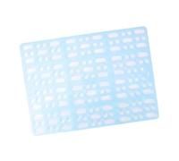 ECMQS 12pack Breathable Pet Foot Pad, Antislip Mats, Blue | Pet Mats Enhancing Overall Home Decoration Styles in Animal Enclosures for Small Animals