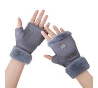 ECMQS 1pair Warm Thermals Gloves Cold Weather Touchscreens Mittens Windproof for Outdoor Cycling Cycling